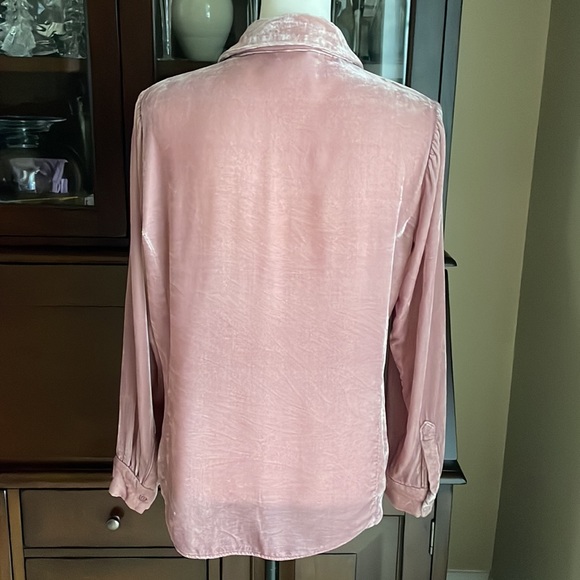 Pure Velvet Silk Blend Blouse 8/10 - Picture 8 of 10